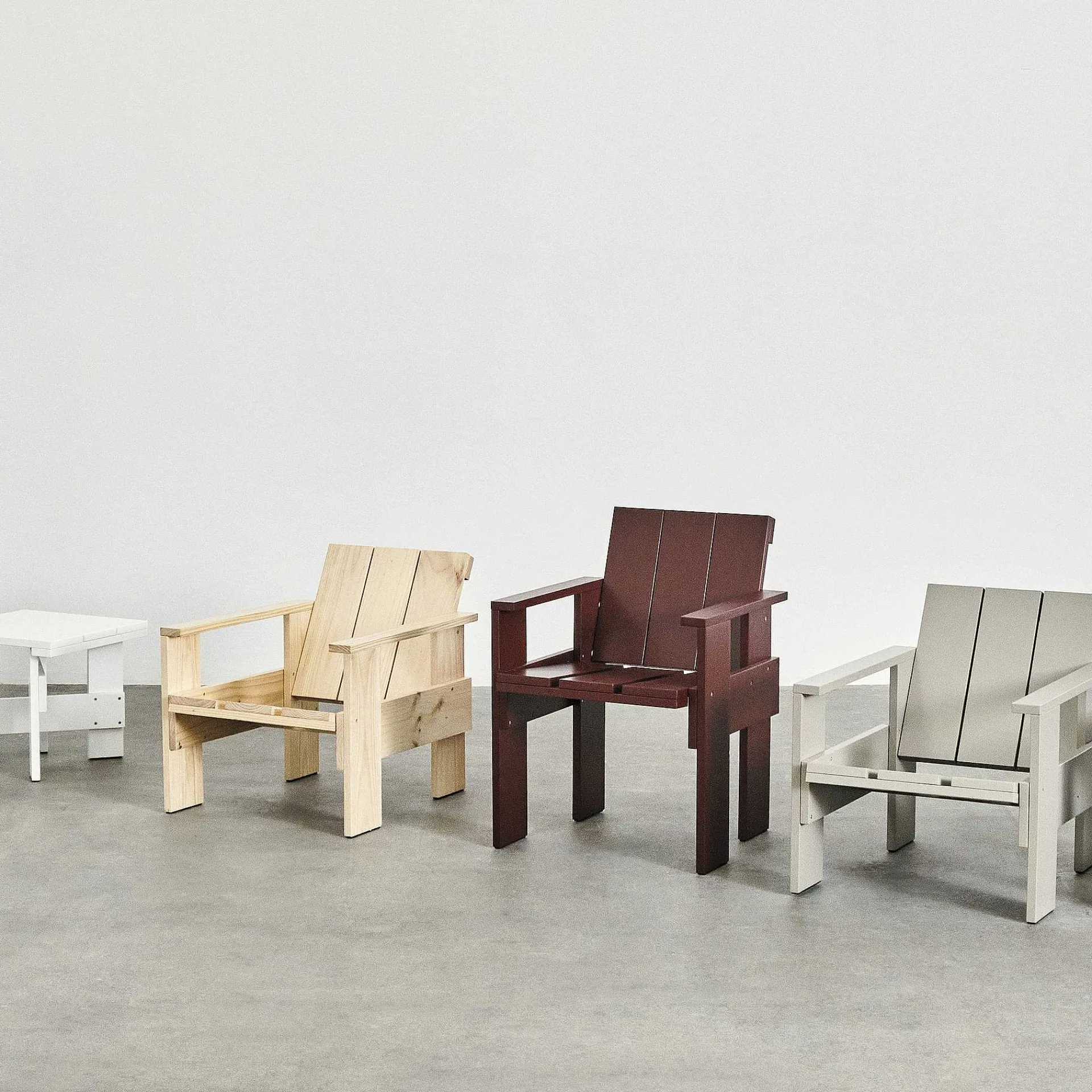 HAY Outdoor Chairs*Crate Dining Chair | Outdoor Dining Chair | Iron Red