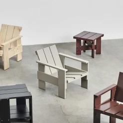 HAY Sofas And Armchairs*Crate Lounge Chair | Outdoor Lounge Chair | London Fog