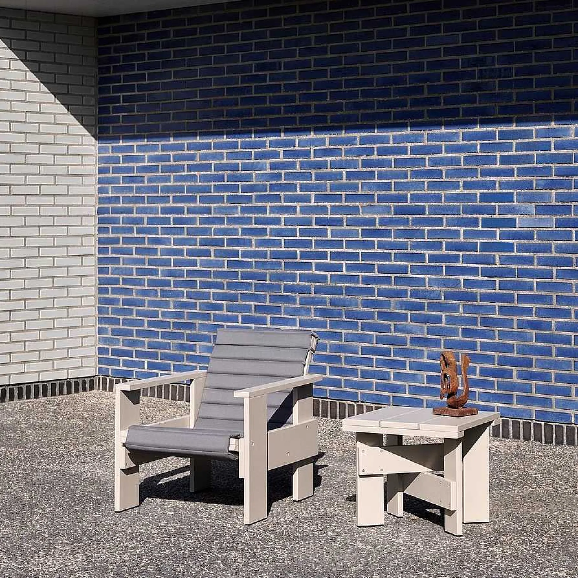 HAY Sofas And Armchairs*Crate Lounge Chair | Outdoor Lounge Chair | London Fog