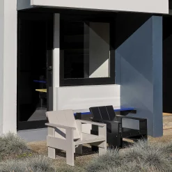 HAY Sofas And Armchairs*Crate Lounge Chair | Outdoor Lounge Chair | Black