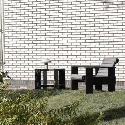 HAY Sofas And Armchairs*Crate Lounge Chair | Outdoor Lounge Chair | Black