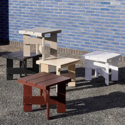HAY Outdoor Tables*Crate Low Table | Outdoor Table | Black