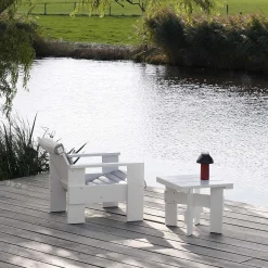 HAY Outdoor Tables*Crate Low Table | Outdoor Table | White