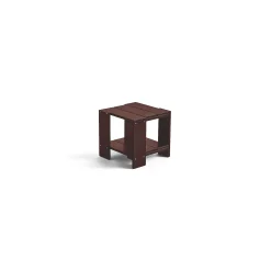 HAY Outdoor Tables*Crate Side Table | Outdoor Table | Iron Red