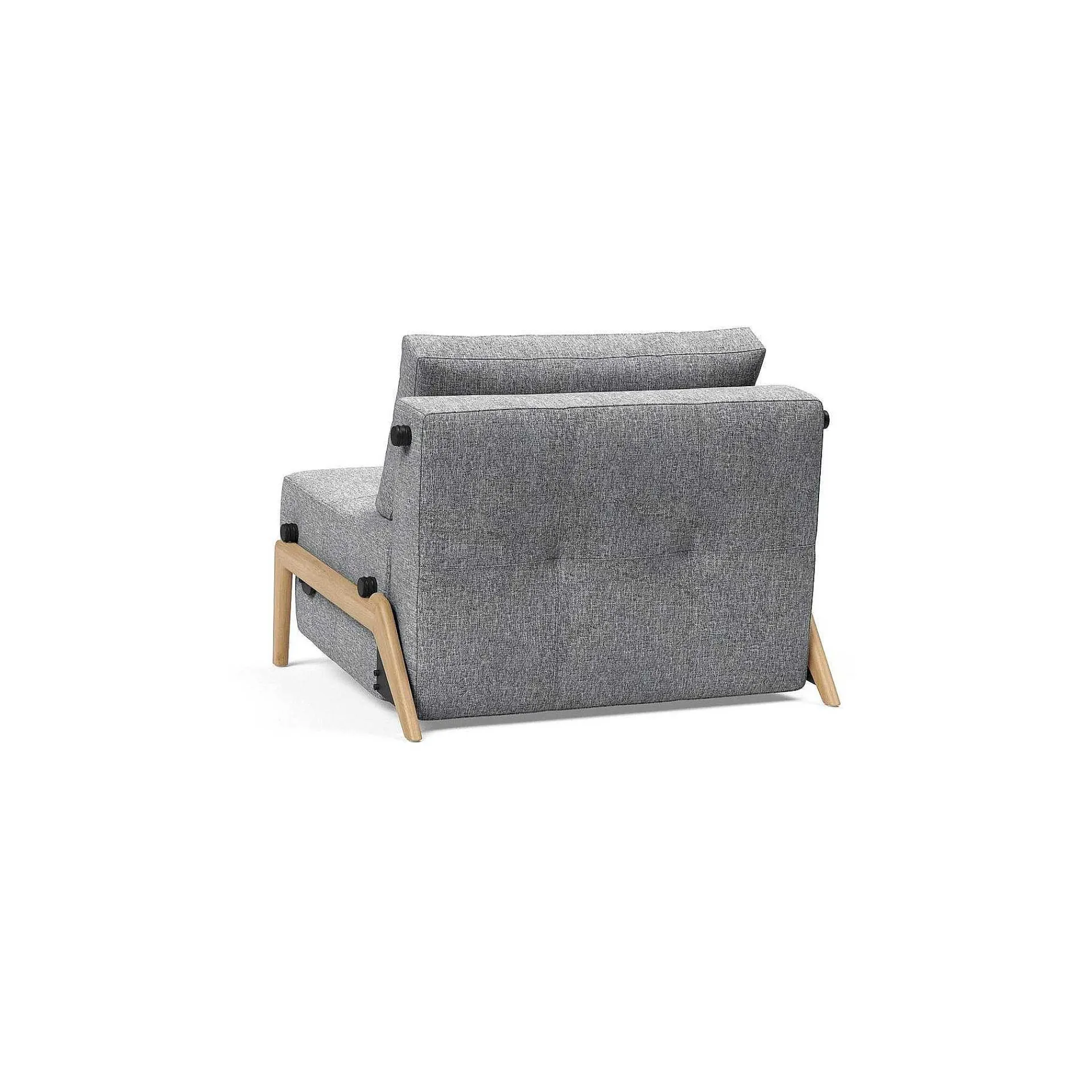 Innovation Living Single Armchairs*Cubed 02 Chair | 565 - Oak Legs | 90-200 Cm