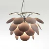 Marset Pendant Lights*Discoco 68 | Pendant Lamp | American Oak / Black Chrome