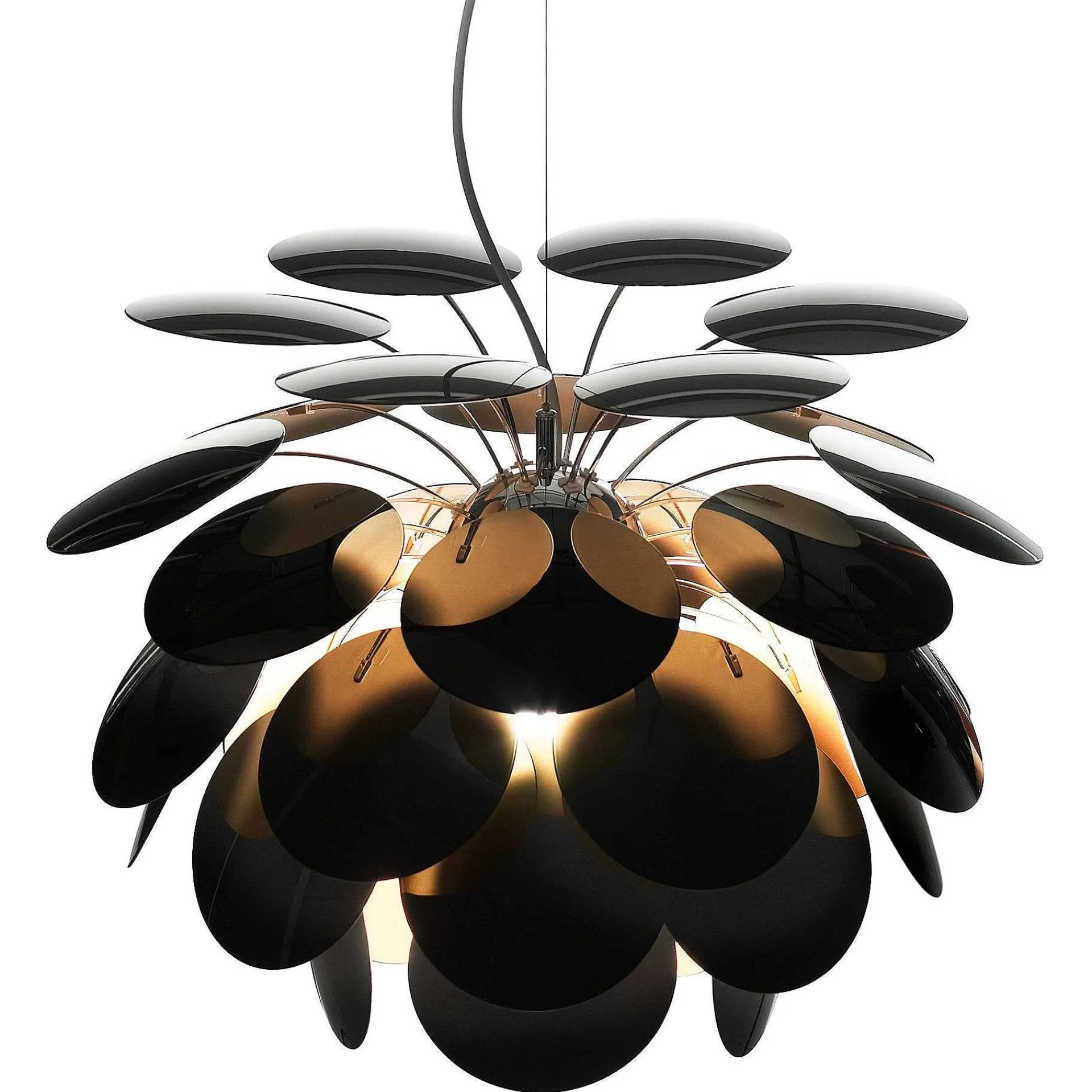 Marset Pendant Lights*Discoco 132 | Pendant Lamp | Black / Gold