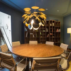 Marset Pendant Lights*Discoco 132 | Pendant Lamp | Black / Gold