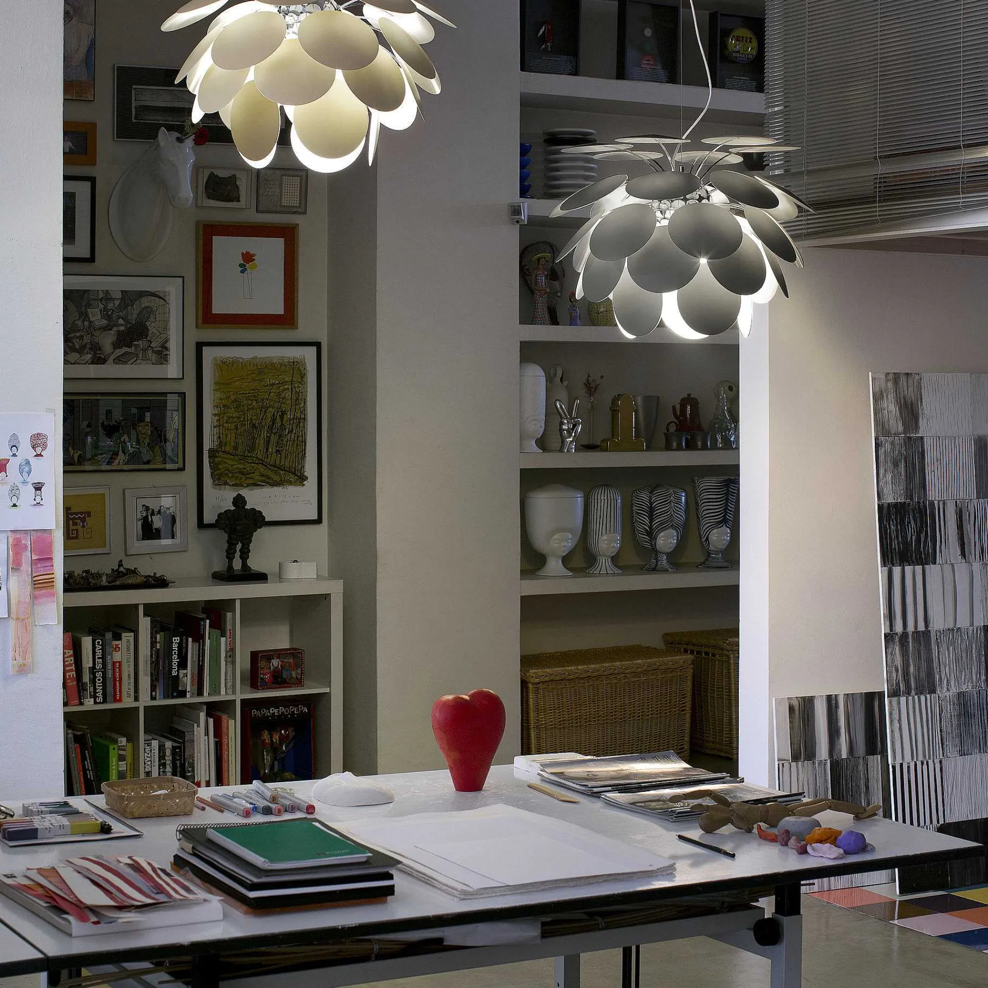 Marset Pendant Lights*Discoco 132 | Pendant Lamp | Matte Grey