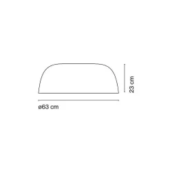 Marset Ceiling Lamps*Djembe C 65.23 | Ceiling Lamp | Grey Dali