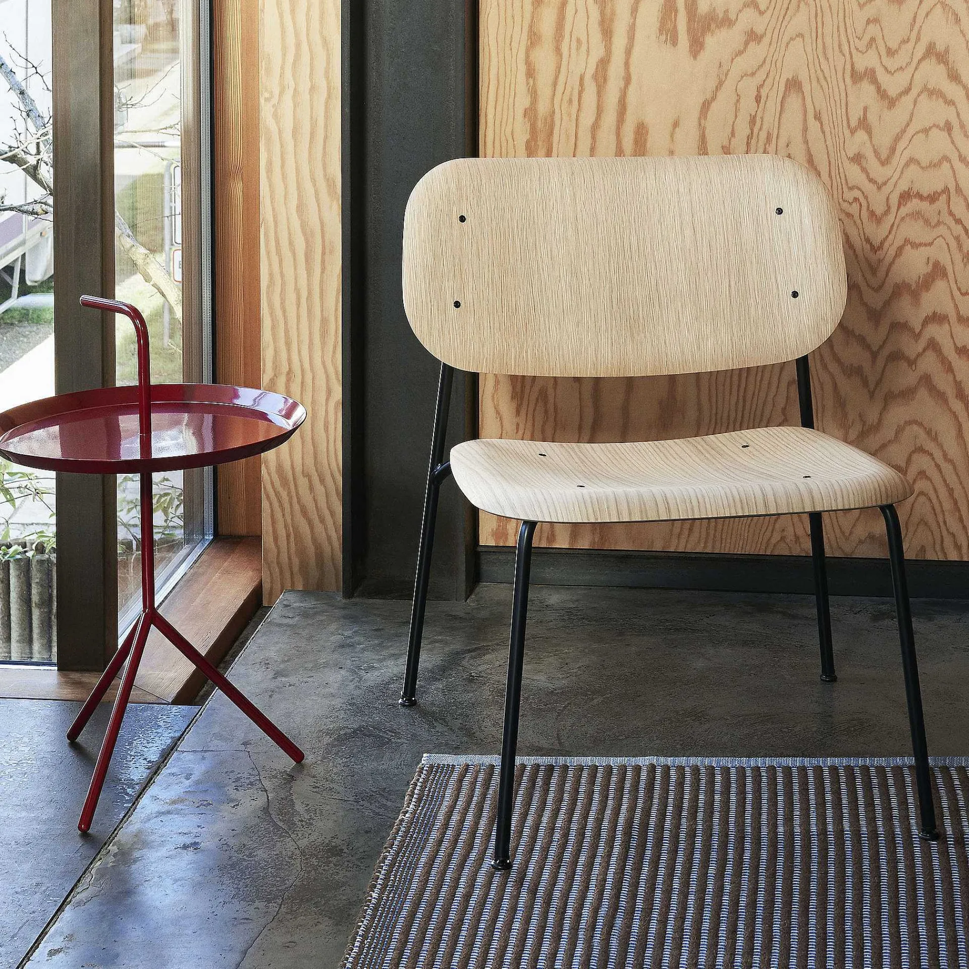 HAY Coffee Tables*Don'T Leave Me Dlm | Cherry Red High Gloss