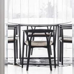 DePadova Chairs*Donzelletta | Chair - Natural Ash - Seat In Natural Papercord