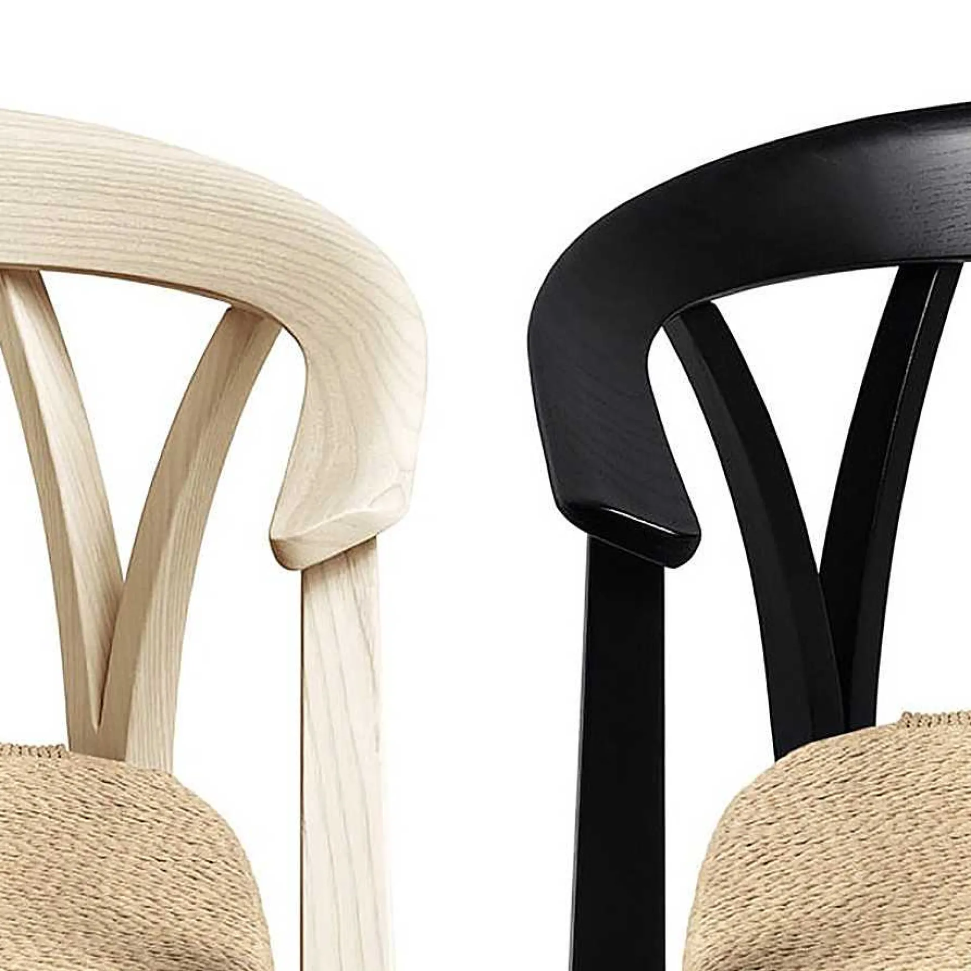 DePadova Chairs*Donzelletta | Chair - Natural Ash - Seat In Natural Papercord