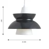 Louis Poulsen Pendant Lights*Doo-Wop | Pendant Lamp | Dark Grey