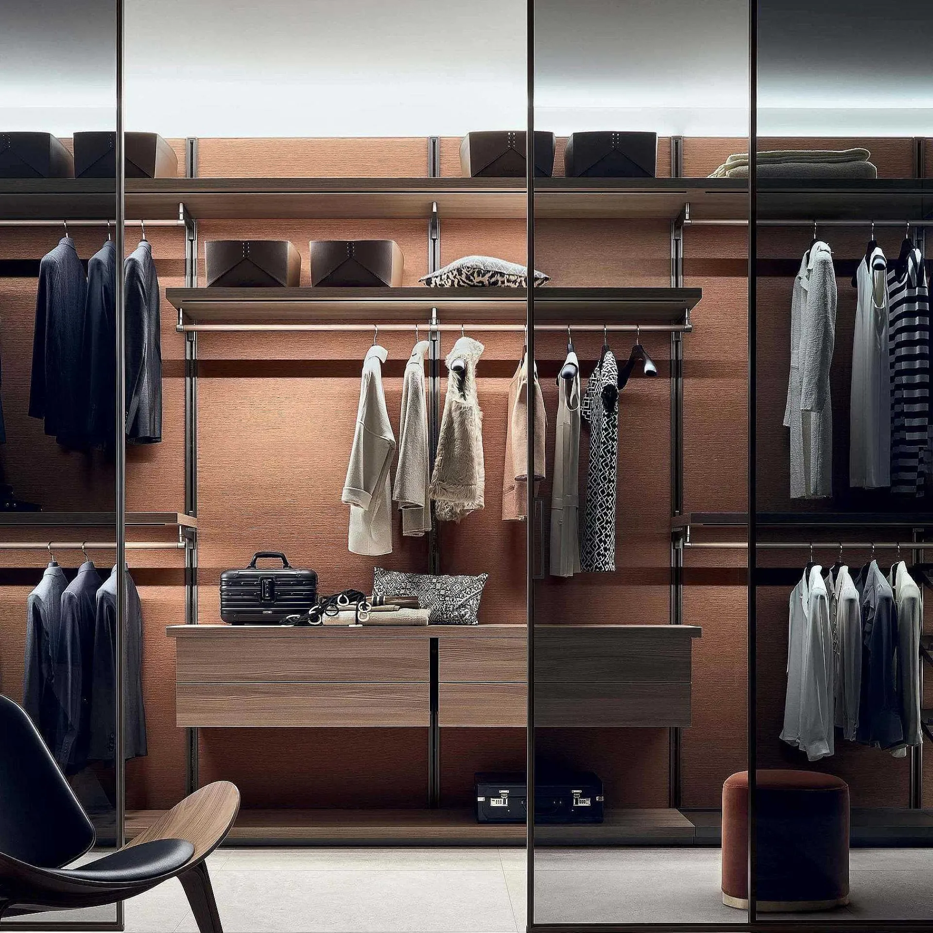 Rimadesio Wardrobe Cabins*Dress Bold | Walk-In Wardrobe
