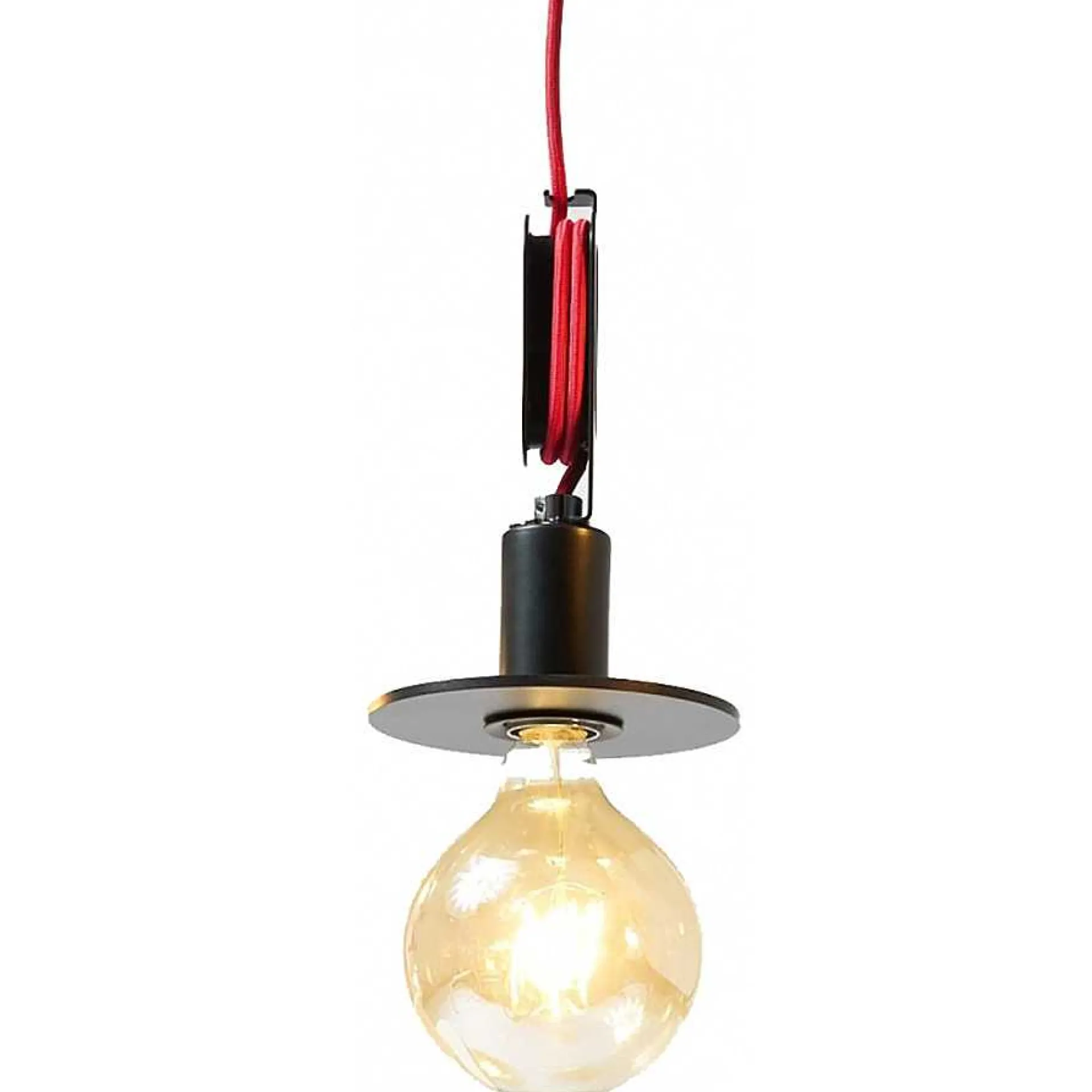 Zava Pendant Lights*Driyos Naked | Suspension Lamp | Black