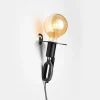 Zava Pendant Lights*Driyos Naked | Wall Lamp | Black