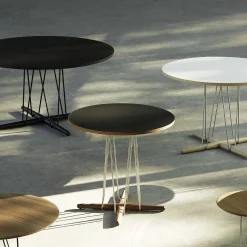 Carl Hansen & Søn Dining Tables*E020 | Table O 139 | Black Laminate Top - Black Oak