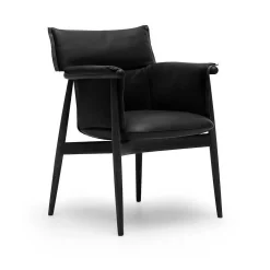 Carl Hansen & Søn Single Armchairs*E005 Embrace Armchair | Oak - Pelle Nera