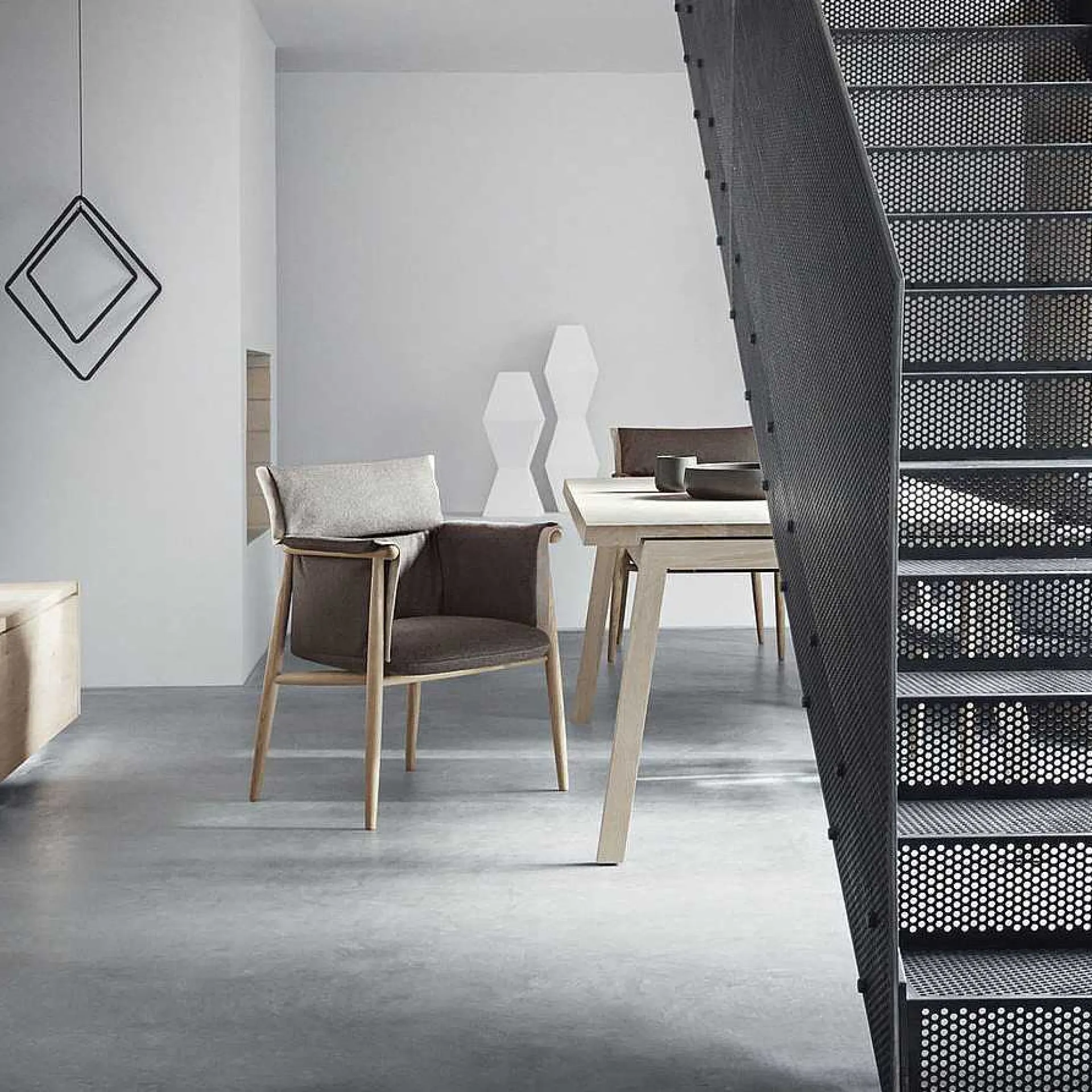 Carl Hansen & Søn Chairs*E005 Embrace Armchair | Oak - Fabric