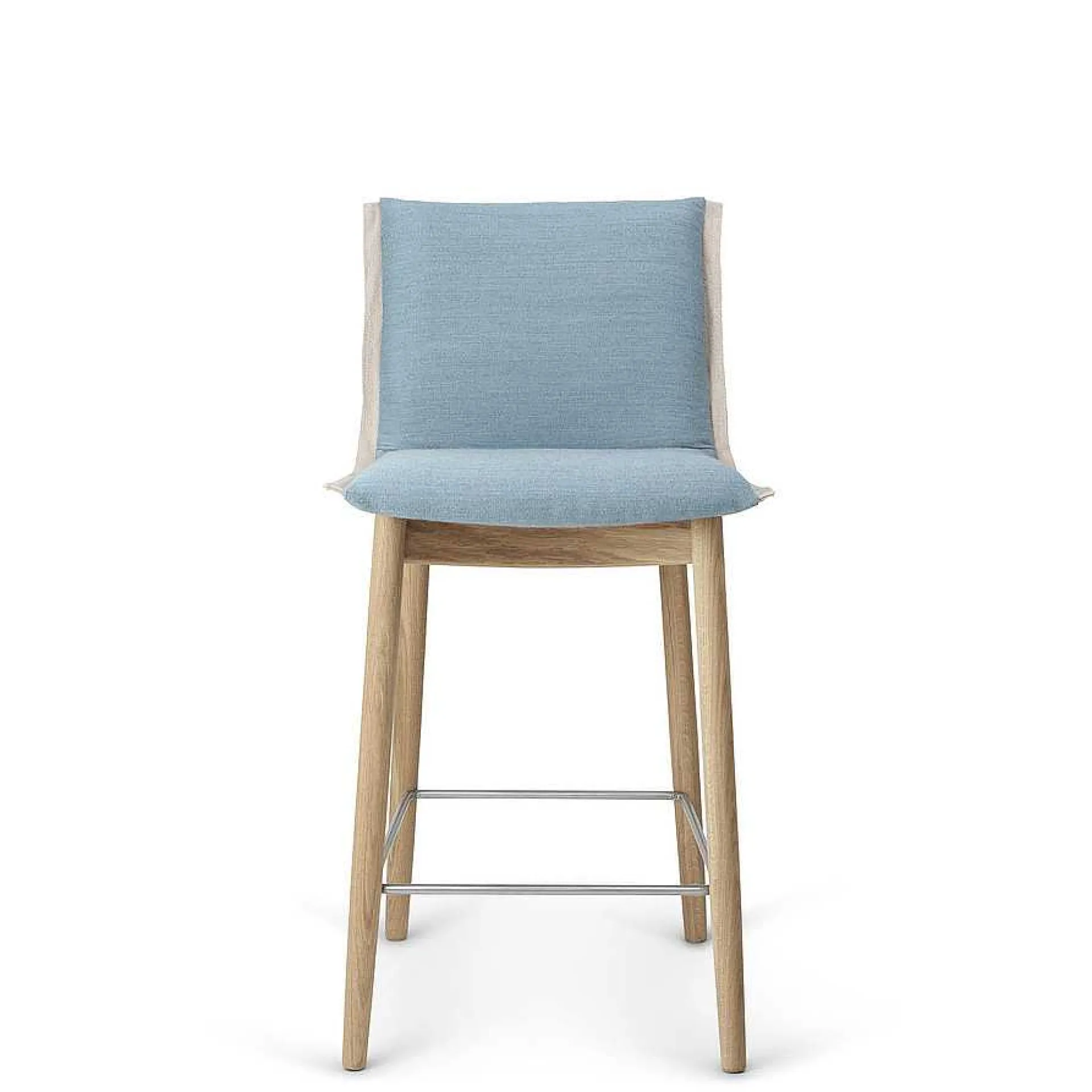 Carl Hansen & Søn Stools*E007 Embrace Bar Stool | Oak - Fabric