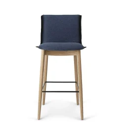 Carl Hansen & Søn Stools*E006 Embrace Bar Stool | Oak - Fabric