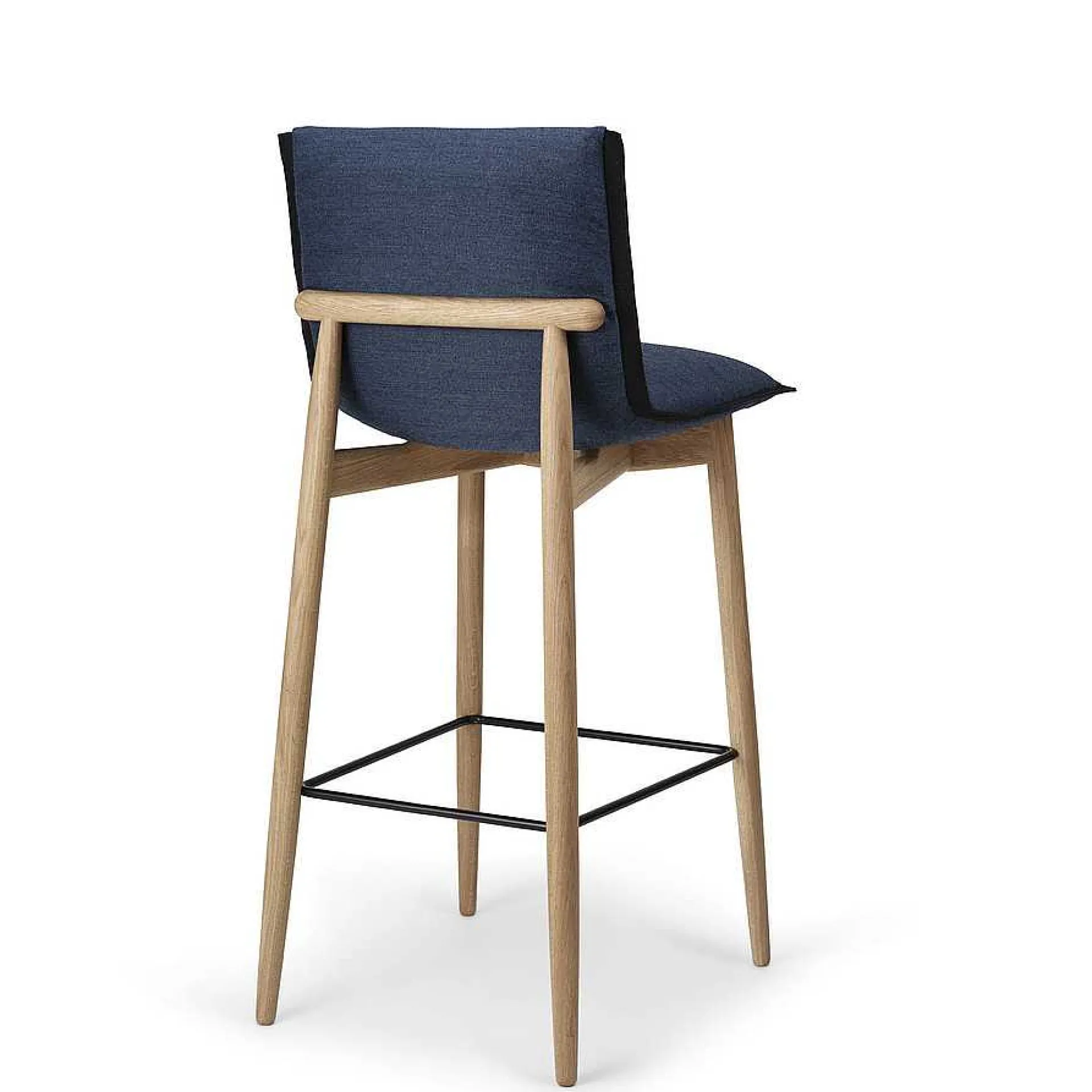 Carl Hansen & Søn Stools*E006 Embrace Bar Stool | Oak - Fabric