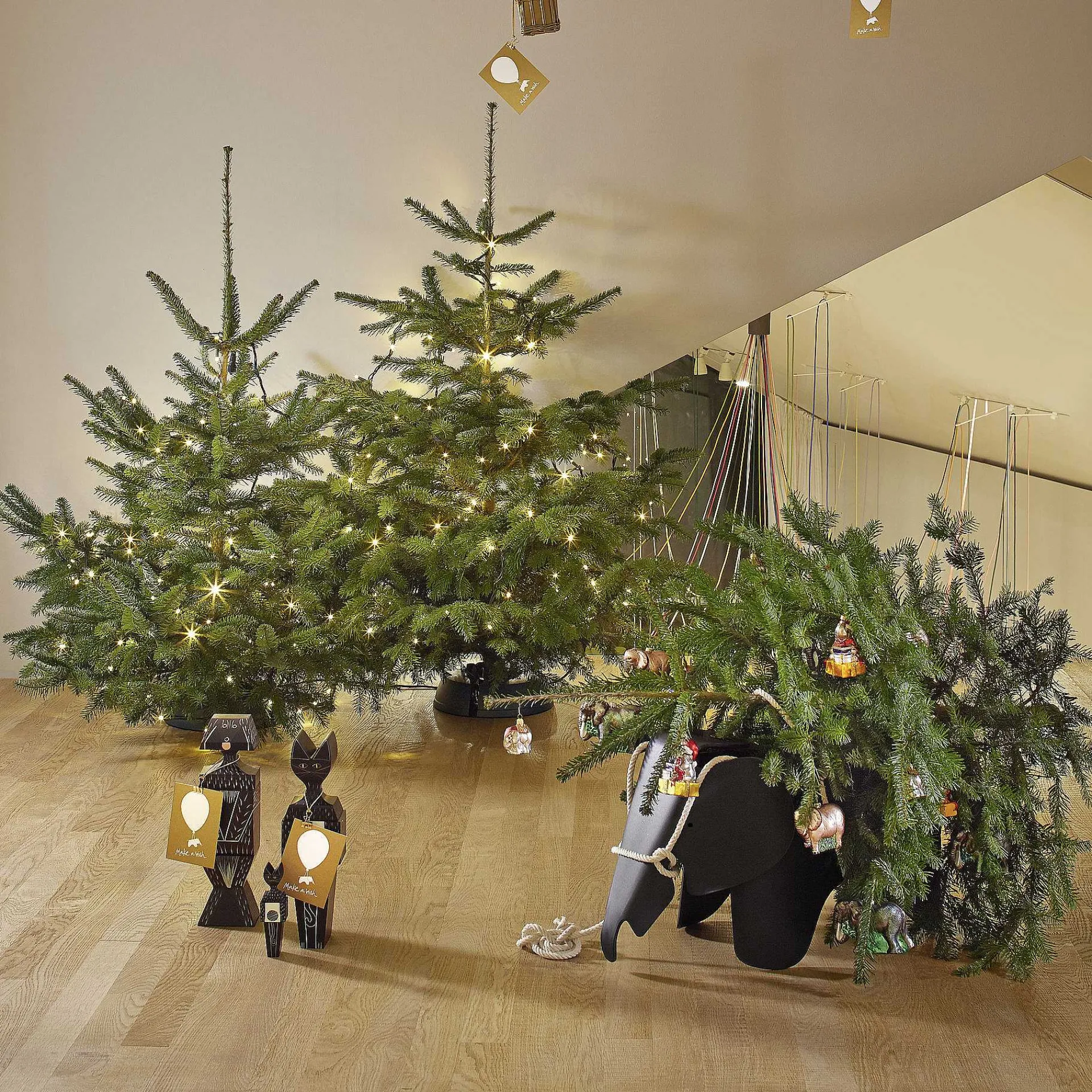 Vitra Decorations*Eames Elephant Small | Dark Black