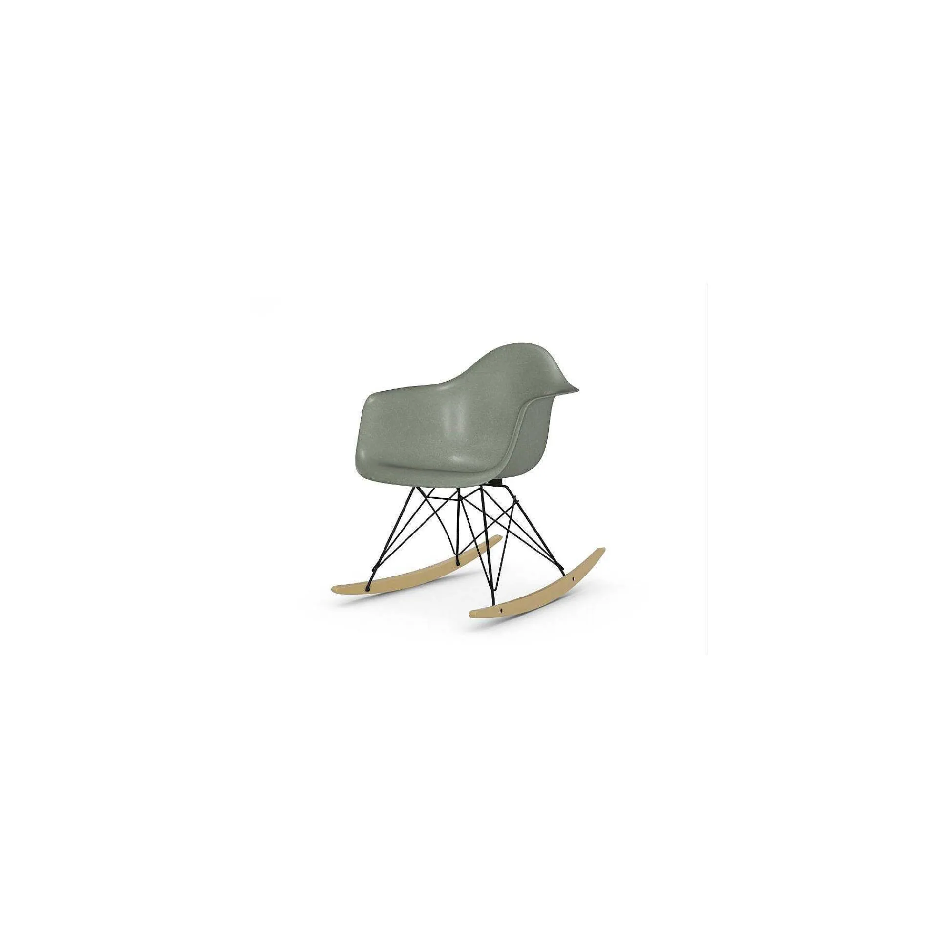 Vitra Chairs*Eames Fiberglass Armchair Rar | Rocking Chair | Sea Foam Green