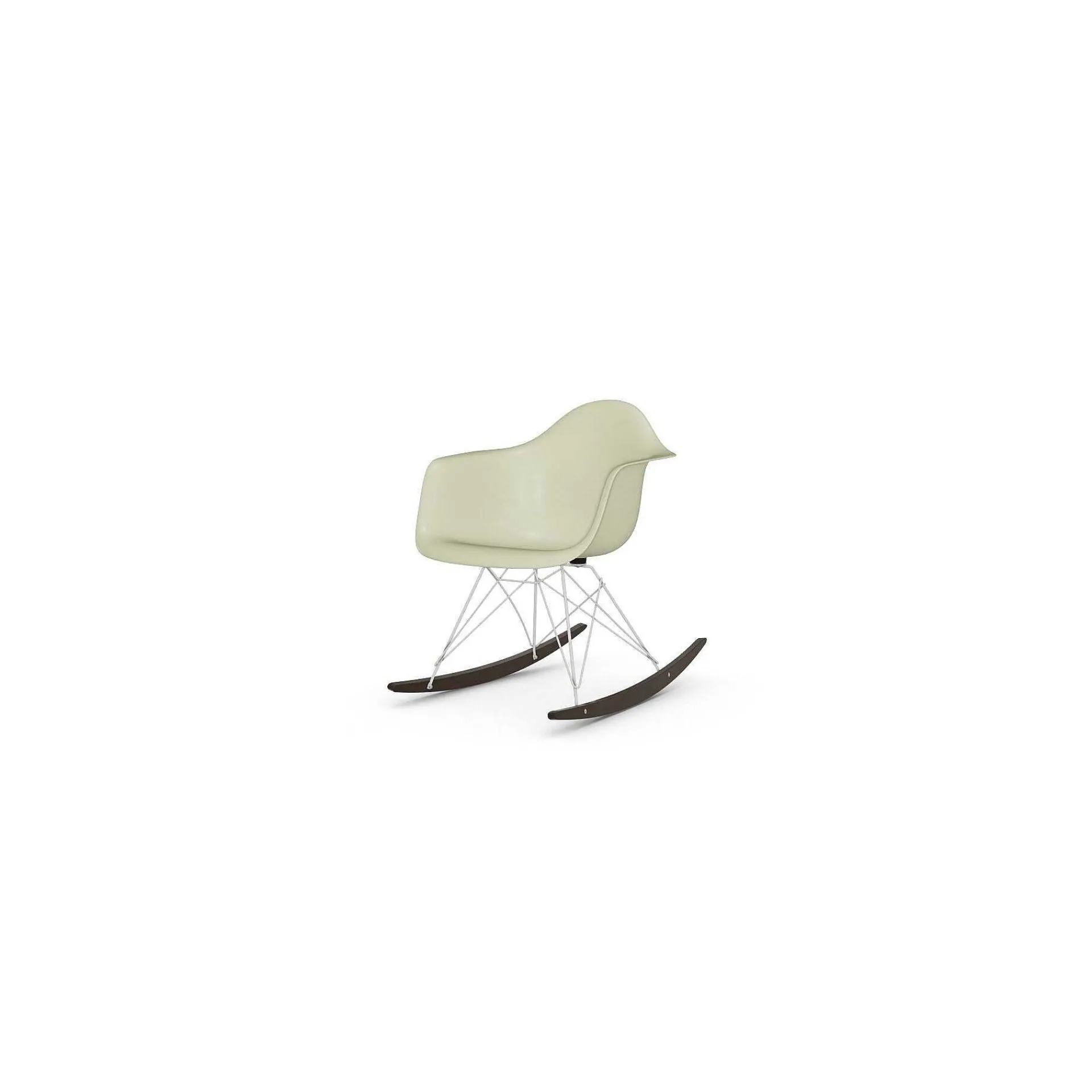 Vitra Chairs*Eames Fiberglass Armchair Rar | Rocking Chair | Parchment