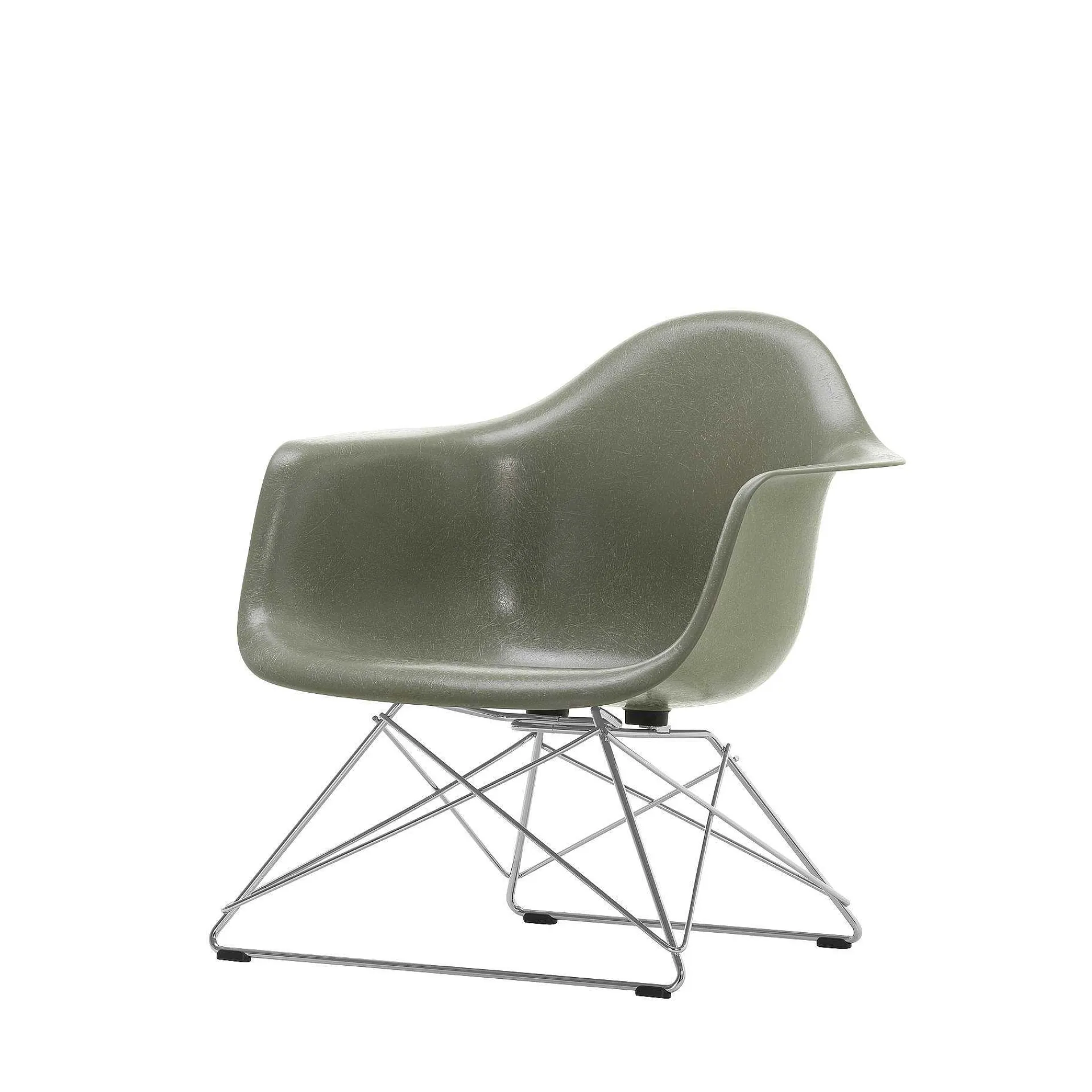 Vitra Chairs*Eames Fiberglass Armchair Lar | Eames Raw Umber