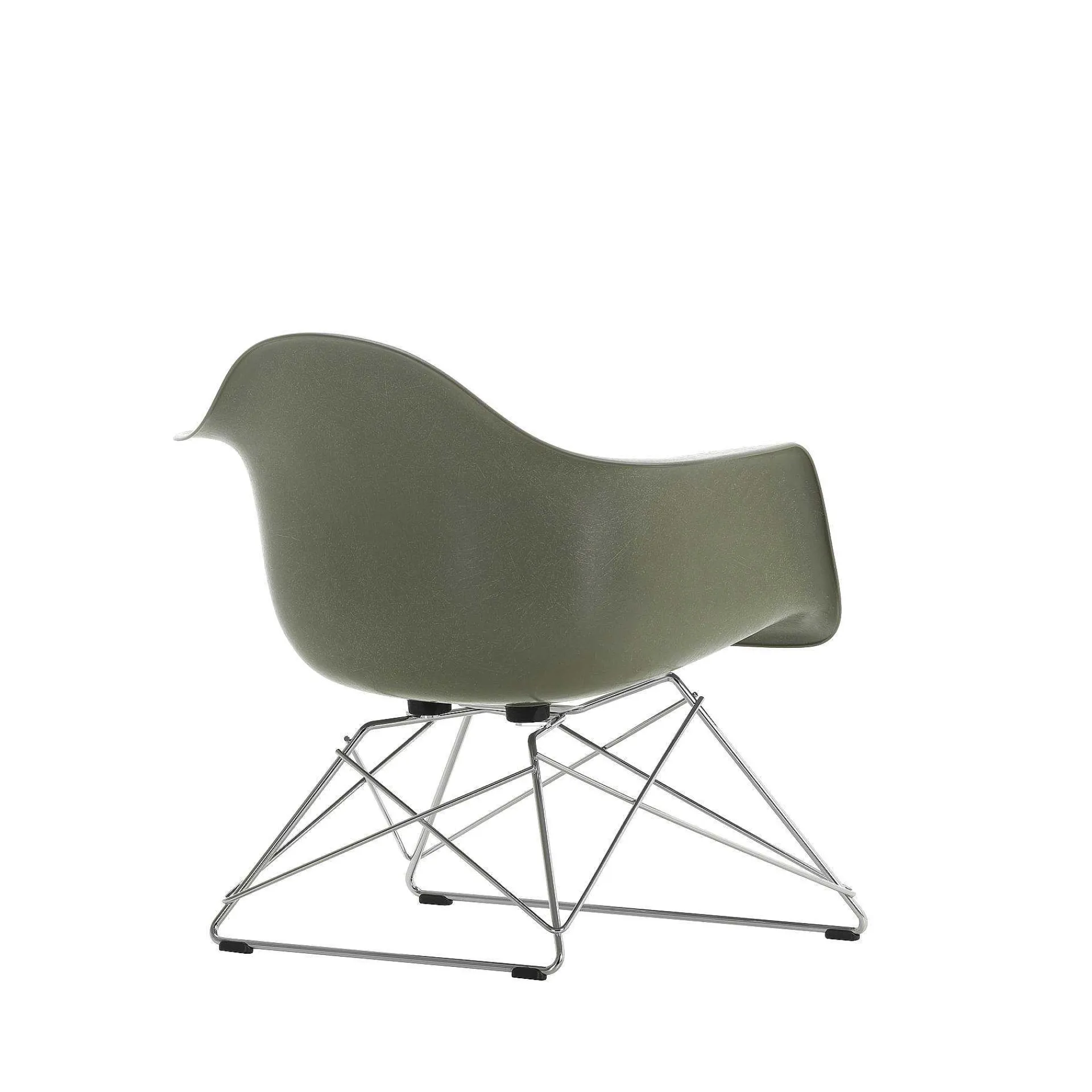 Vitra Chairs*Eames Fiberglass Armchair Lar | Eames Raw Umber