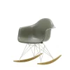Vitra Chairs*Eames Fiberglass Armchair Rar | Rocking Chair | Raw Umber