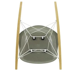 Vitra Chairs*Eames Fiberglass Armchair Rar | Rocking Chair | Raw Umber