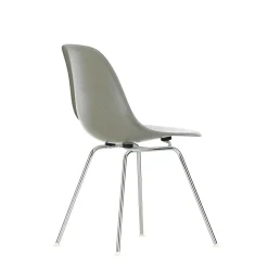 Vitra Chairs*Eames Fiberglass Side Chair Dsx | Chair | Raw Umber Chromed