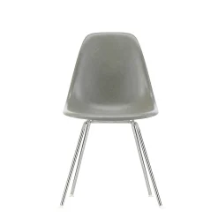 Vitra Chairs*Eames Fiberglass Side Chair Dsx | Chair | Raw Umber Chromed