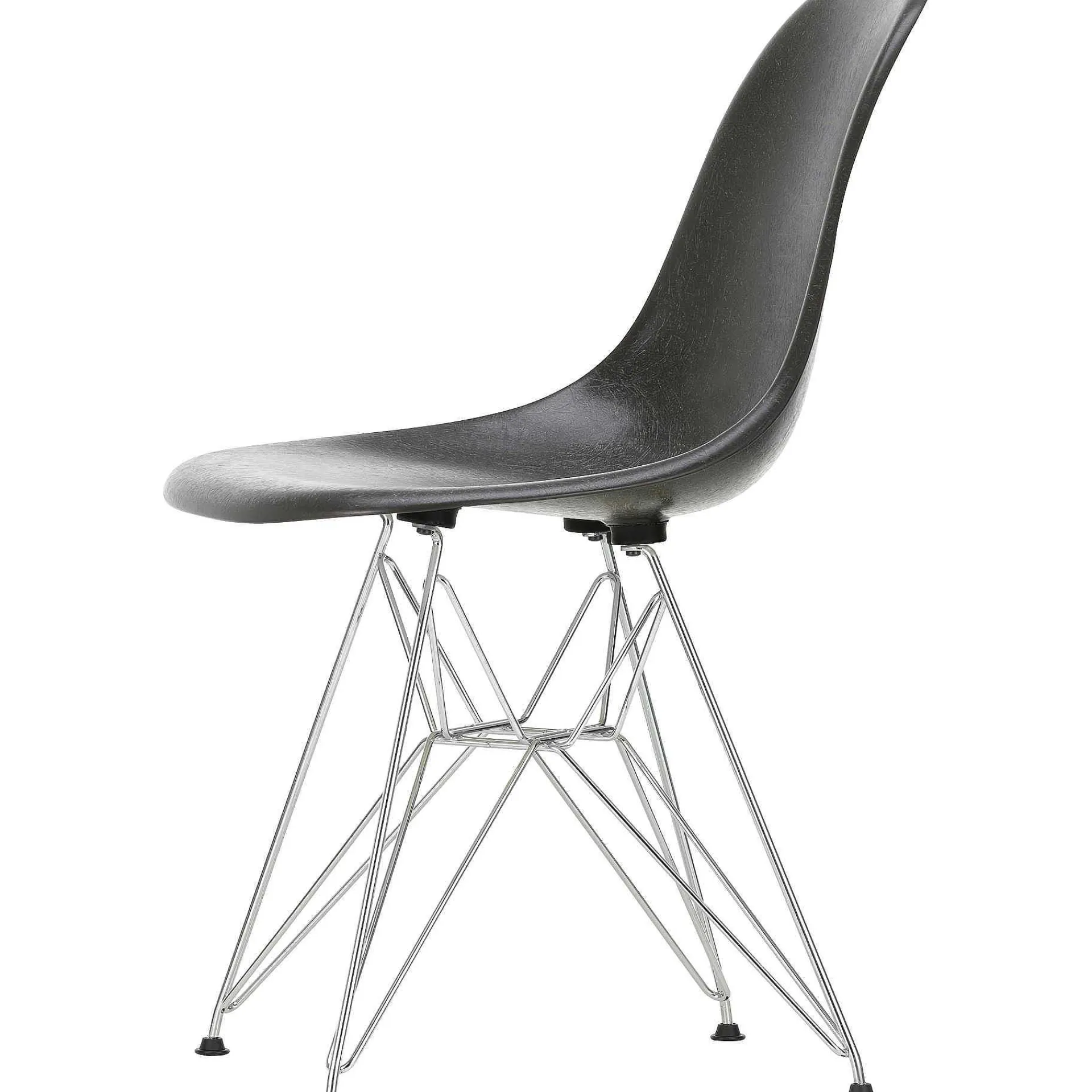 Vitra Chairs*Eames Fiberglass Side Chair Dsr | Eames Elephant Hide Grey - White
