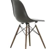 Vitra Chairs*Eames Fiberglass Side Chair Dsw | Eames Elephant Hide Grey - Dark Maple