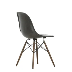 Vitra Chairs*Eames Fiberglass Side Chair Dsw | Eames Elephant Hide Grey - Dark Maple