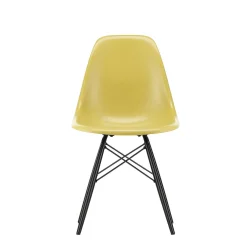Vitra Chairs*Eames Fiberglass Side Chair Dsw | Eames Ochre Light - Black Maple