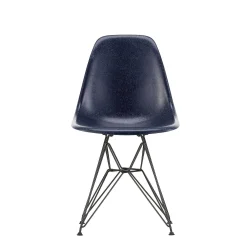 Vitra Chairs*Eames Fiberglass Side Chair Dsr | Eames Navy Blue - Black