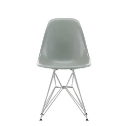 Vitra Chairs*Eames Fiberglass Side Chair Dsr - Eames Sea Foam Green - Chrome
