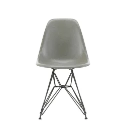 Vitra Chairs*Eames Fiberglass Side Chair Dsr | Eames Raw Umber - Nero