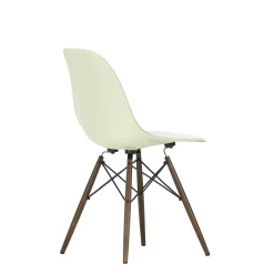 Vitra Chairs*Eames Fiberglass Side Chair Dsw | Eames Parchment - Dark Maple