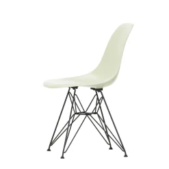 Vitra Chairs*Eames Fiberglass Side Chair Dsr | Eames Parchment - Black