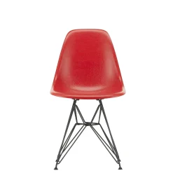 Vitra Chairs*Eames Fiberglass Side Chair Dsr | Eames Classic Red - Black
