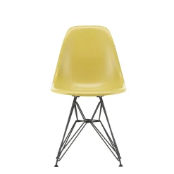 Vitra Chairs*Eames Fiberglass Side Chair Dsr | Eames Ochre Light - Black