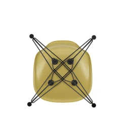 Vitra Chairs*Eames Fiberglass Side Chair Dsr | Eames Ochre Light - Black