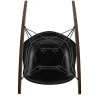 Vitra Chairs*Eames Plastic Armchair Rar | Rocking Chair | Black - Dark Maple