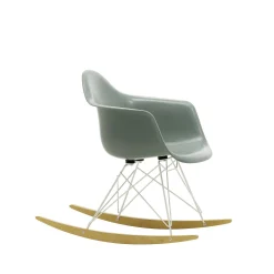 Vitra Chairs*Eames Plastic Armchair Rar | Rocking Chair | Forest - White - Golden Maple